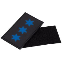 MRBS Rubber Patch POLIZEI Dienstgradabzeichen...