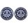 MRBS Rubber &Auml;rmelabzeichen - THW - &Oslash; 9,5 cm