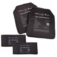 BPV 4er Set NIJ Level 3A Ballistische Einlagen f&uuml;r...