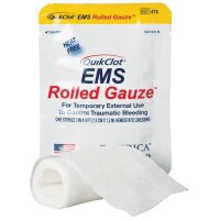 QuikClot EMS Rolled Gauze 7,6 cm x 1,22m