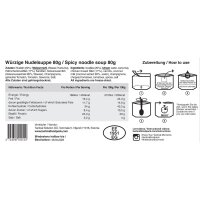 Tactical Foodpack Spicy Noodle Soup Scharfe Nudelsuppe