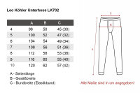 Leo K&ouml;hler BW Pl&uuml;schunterhose Lang - oliv
