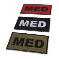 CID IR / Infrarot Patch mit MED Schriftzug - 9 x 5 cm