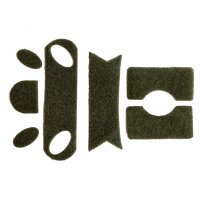 BPJ  Helmpatches Klett Patch Set M9 f&uuml;r Gefechtshelm