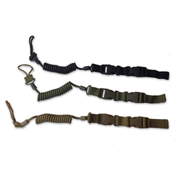 SKYLL Elastic Tactical Safety Lanyard
