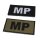 CID IR / Infrarot Patch mit MP Schriftzug - 9 x 5 cm