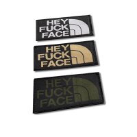 HCIM Woven Patch "Hey Fuck Face" - 8,5 x 5 cm