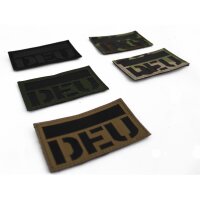 CID IR / Infrarot Patch Lasercut mit DEU Schriftzug - 9 x...