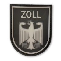 MRBS Rubber &Auml;rmelabzeichen - Zoll 9 x 7,2 cm