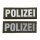 HCIM Patch Klettabzeichen POLIZEI - 15 x 5 cm oliv