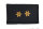 HCIM Patch Polizei Dienstgradabzeichen Polizeioberrat (POR, 2 gelbe Sterne) - 7,5 x 4,5 cm