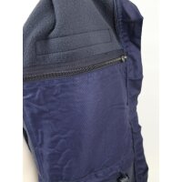 Bundle THW Fleecejacke blau mit Rubber Patch und Nationalit&auml;tsabzeichen international
