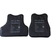 BPV 4er Set NIJ Level 3A Ballistische Einlagen f&uuml;r...