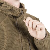 Helikon Tex Alpha Hoodie Grid Fleecejacke