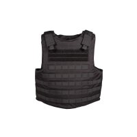 BPV Ballistische Schutzweste TV-027 NIJ3A inkl. 2 x Stand Alone Platte L NIJ4 30x25