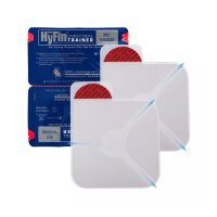 NAR HyFin Chest Seal Twin Thorax Pflaster TRAINER 15 x 15cm