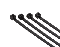 EKBM Kabelbinder Schwarz 3,6mm x 30cm - 10 St&uuml;ck