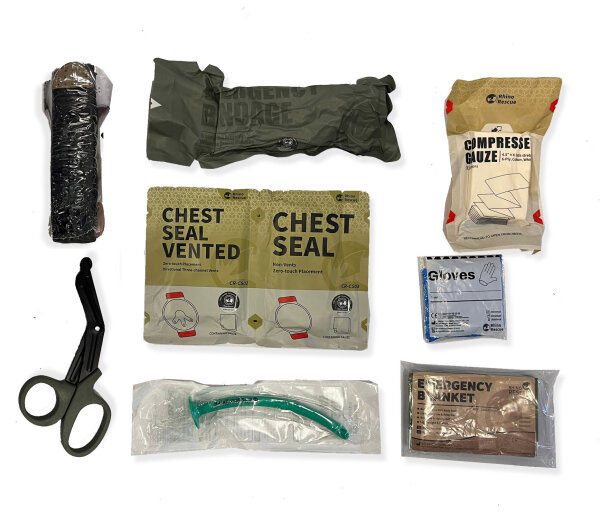 Bundle Rhino Rescue IFAK Kit f&uuml;r AGILITE MD2 Compact Trauma Kit
