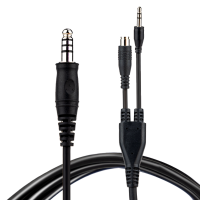 Earmor S27 Y-Kabel f&uuml;r M31 Plus U174 - 2,5mm - 3,5mm