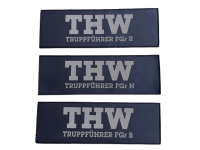 HCIM Patch Klettabzeichen THW Truppf&uuml;hrer - 30 x 10...
