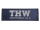 HCIM Patch Klettabzeichen THW Truppf&uuml;hrer - 30 x 10 cm navy blue / reflektierend