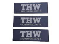 HCIM Patch Klettabzeichen THW Gruppenf&uuml;hrer - 30 x...