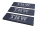 HCIM Patch Klettabzeichen THW Gruppenf&uuml;hrer - 30 x 10 cm navy blue / reflektierend