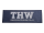 HCIM Patch Klettabzeichen THW Gruppenf&uuml;hrer - 30 x 10 cm navy blue / reflektierend