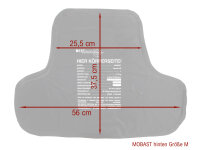 BPV NIJ Level 3A &amp; KR1SP1 Ballistische Stichschutz Einlage (Set) f&uuml;r MOBAST / THOR Plattentr&auml;ger