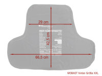 BPV NIJ Level 3A &amp; KR1SP1 Ballistische Stichschutz Einlage (Set) f&uuml;r MOBAST / THOR Plattentr&auml;ger
