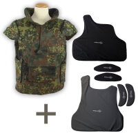 Bundle EXBW Bundeswehr Splitterschutzweste inklusive...