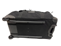 EXDK Reisetrolley Reisetaschen mit R&auml;dern Rollkoffer schwarz
