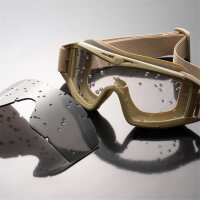 Revision ballistisches Vollschutzbrillensystem DESERT...